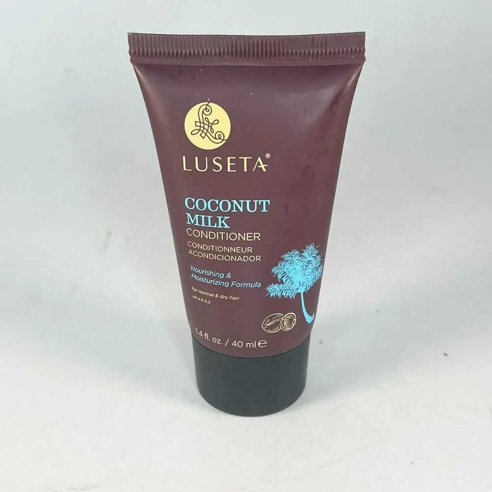 Luseta Coconut Milk Hair Conditioner Nourish Moisturizing Travel 1.4 oz 40ml New